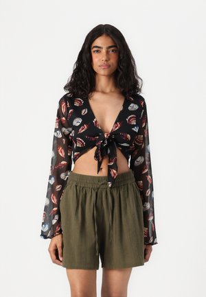 ONLASTA LIFE TIE  - Blouse - black