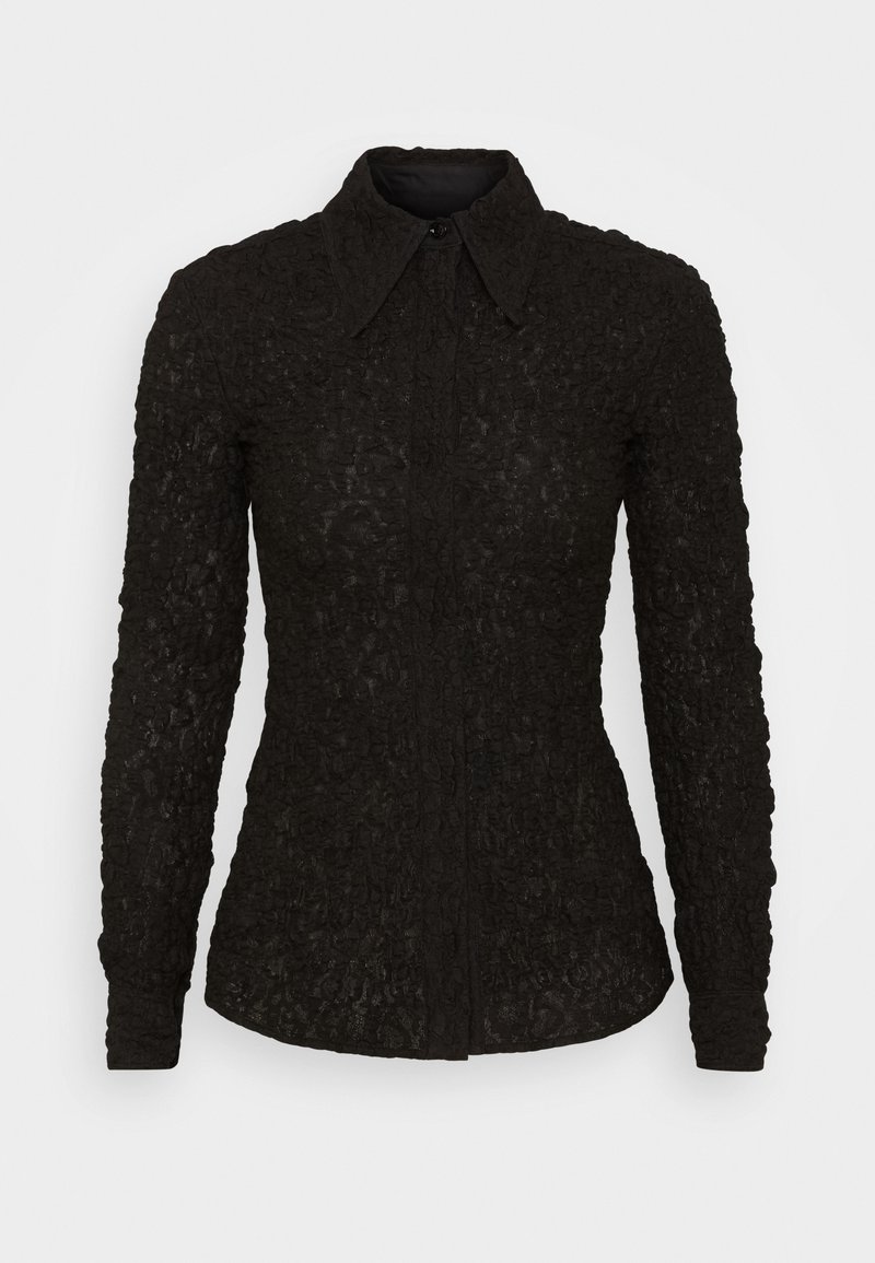 Damen Bekleidung | Victoria Beckham FITTED 70S SHIRT Hemdbluse black/schwarz - PM95836 Damen Bekleidung | Victoria Beckham FITTED 70S SHIRT Hemdbluse black/schwarz - PM95836
