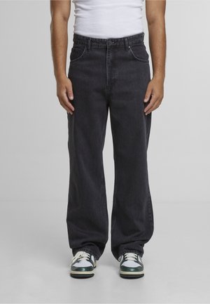2Y Studios, ADRIK BASIC WASHED - Jean baggy - washed black