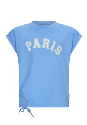RETOUR POISSY - Print T-shirt - corn flower blue