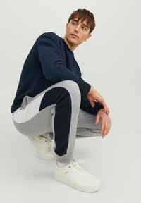 Jack & Jones JPSTWILL JJREID PANT  - Verryttelyhousut - light grey melange