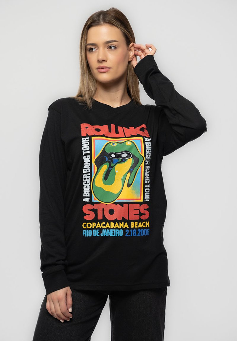 Paradiso Clothing THE ROLLING STONES COPACABANA BEACH - Long sleeved top - black