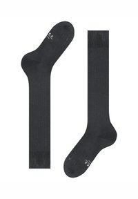 FALKE LUFTHANSA ENERGIZING COTTON - Knee high socks - anthracite