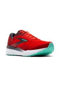 Brooks GHOST 16 - Väglöparskor - fiery red ebony cockatoo