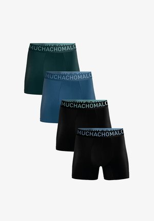 MUCHACHOMALO 4-PACK  - Boxer alsónadrág - black
