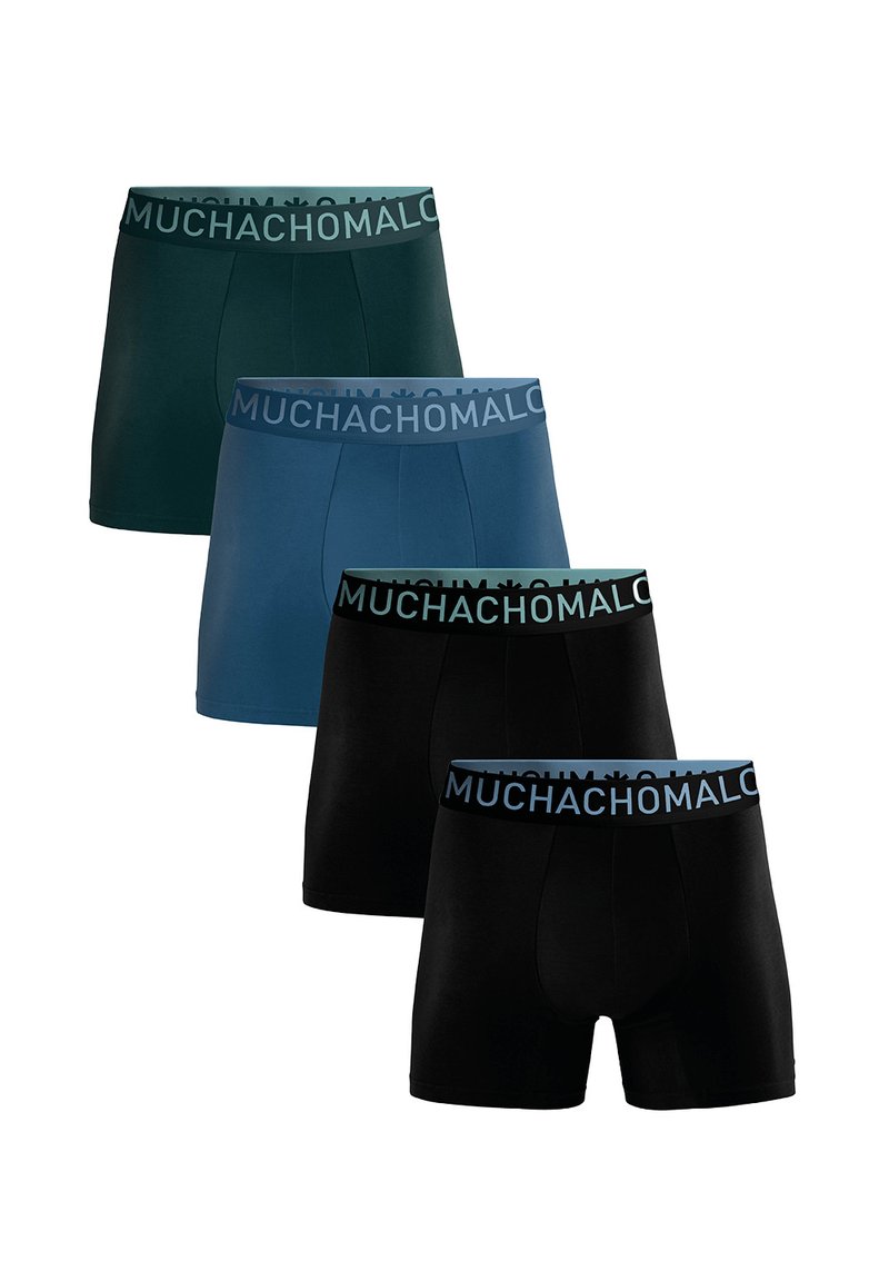 MUCHACHOMALO 4-PACK  - Uske bokserice - black