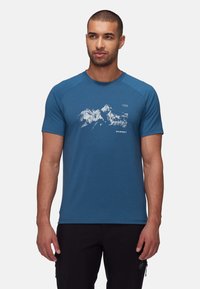 Mammut MOUNTAIN T-SHIRT MEN 8035M - Sports T-shirt - deep ice