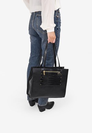 Bosanova CON TACHAS - Bolso de mano - black