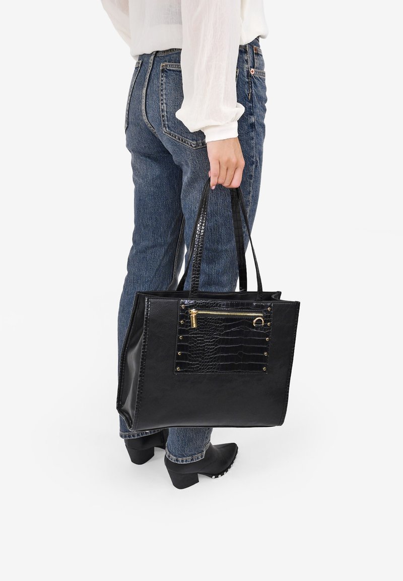 Bosanova CON TACHAS - Bolso de mano - black