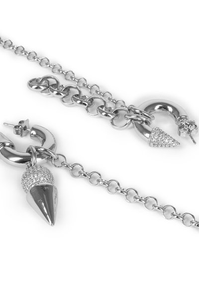 The Kooples Ohrringe - silver-coloured