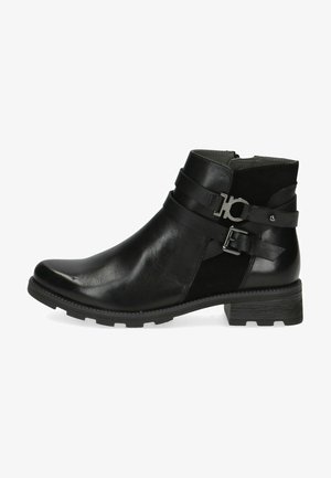 Caprice, Classic ankle boots - black comb