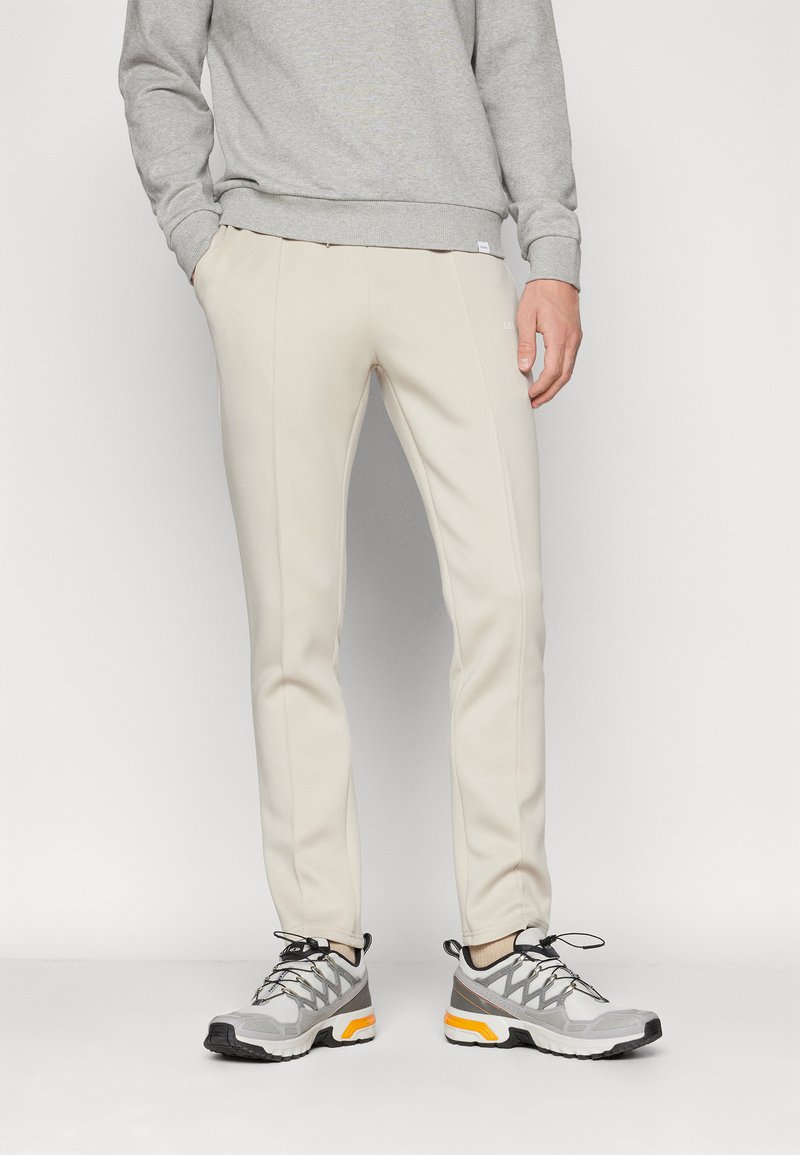 Les Deux BALLIER TRACK PANTS - Treniņtērpa apakšdaļas - light sand