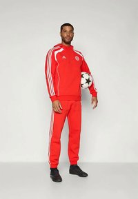 adidas Performance FC BAYERN MUNICH URBAN PURIST DOUBLEKNIT HOODIE - Klubu apģērbs - red/white