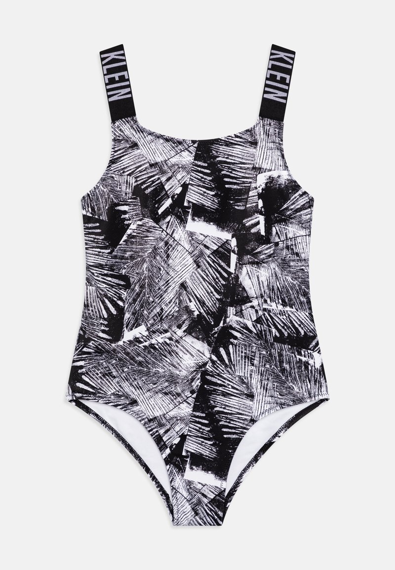 Calvin Klein Swimwear SWIMSUIT PRINT Swimsuit black/black Zalando