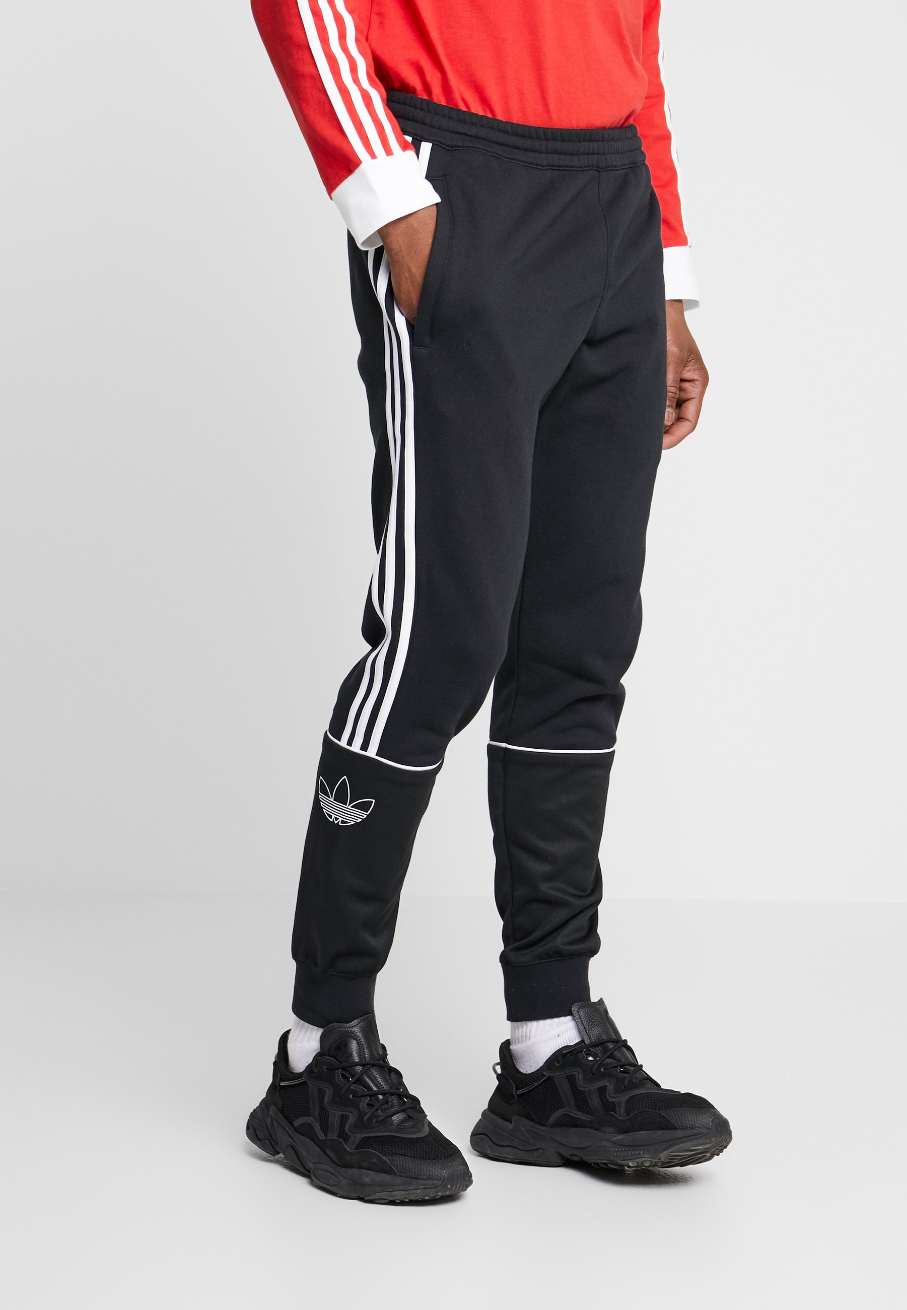 adidas Originals OUTLINE - Pantalones deportivos - black/negro - Zalando.es