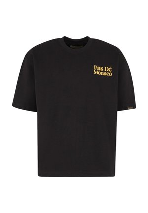 Pas de Monaco, LM-F40 T-SHIRT - T-shirt con stampa - black