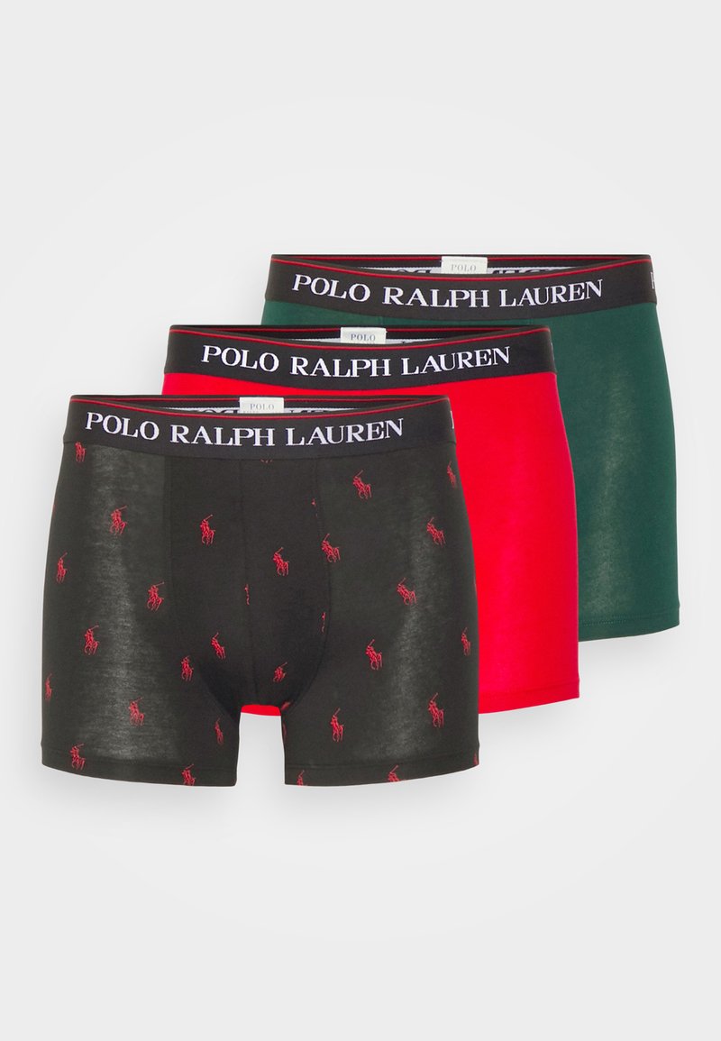 Polo Ralph Lauren TRUNK 3 PACK - Uske bokserice - red/black/green