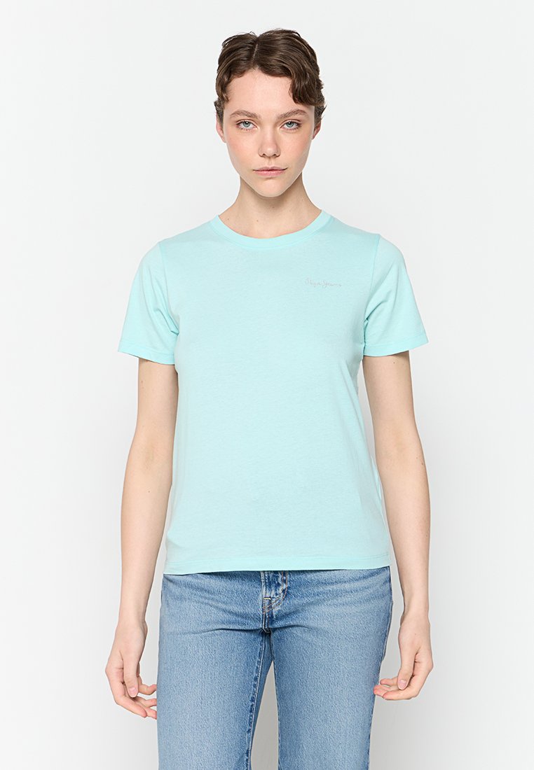 Pepe Jeans T-shirt basic lichtblauw