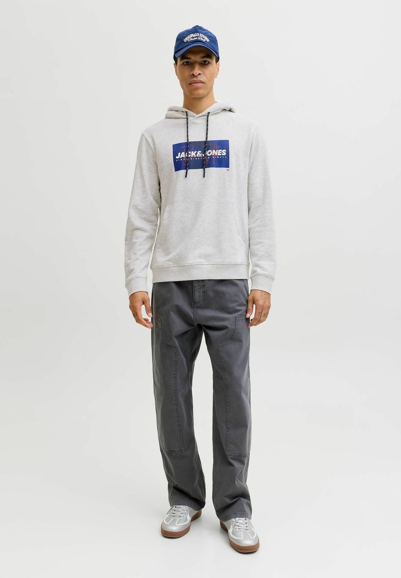 Sweat à Capuche JACK & JONES – Uni Confortable Coton/Polyester – Style Streetwear Décontracté Homme