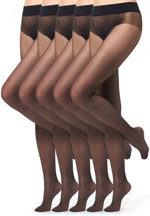 PACK DA 5 - Tights -  nero