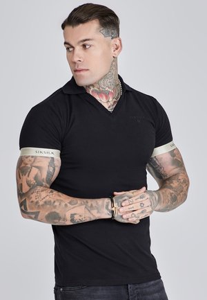 SIKSILK Poloshirt - black