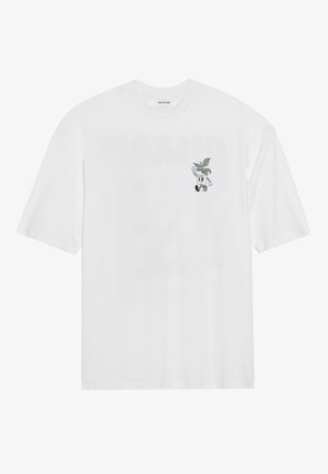 YOURTURN UNISEX - T-Shirt print - bright white