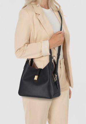 DECO CROSSBODY TOTE - Sac à main - black