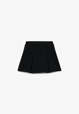 Terranova, SKORT DA BAMBINA CON PIEGHE A TINTA UNITA - Gonna a campana - nero