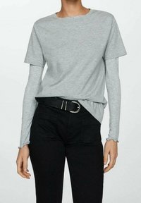 Mango Jean bootcut - black denim