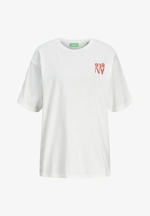 JJXX JXJOSEPHINE - Trükipildiga T-särk - blanc de blanc