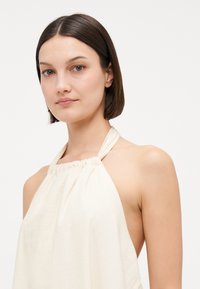 Seafolly ROCOCO MAXI DRESS - Αξεσουάρ παραλίας - off-white/black