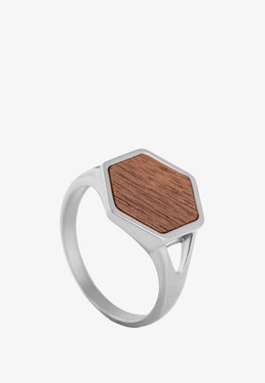 LIGNUM WOOD - Žiedas - silver coloured