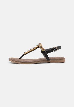 Marco Tozzi T-bar sandals - black