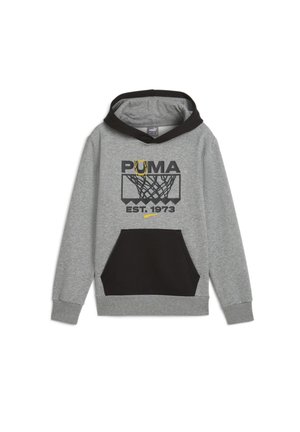 WINNING SHOT - Felpa con cappuccio - medium gray heather