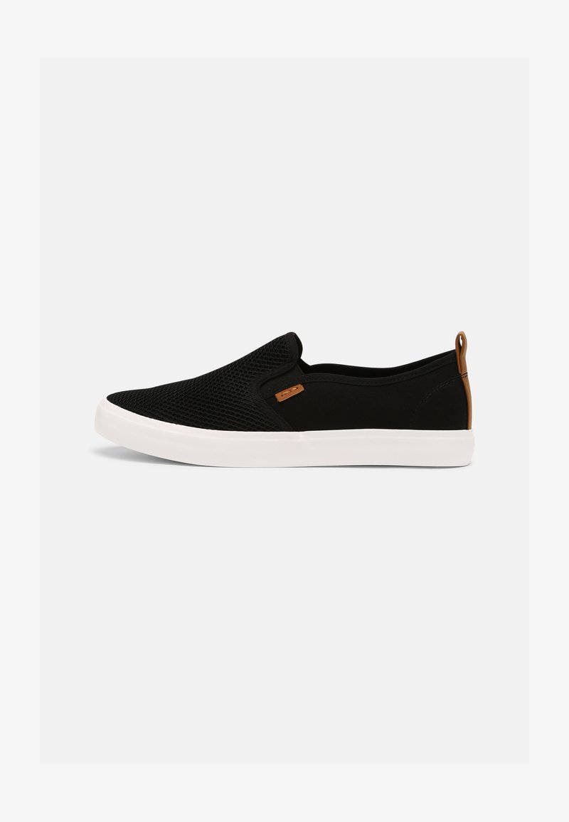Pier One UNISEX - Sapatos sem atacadores - black