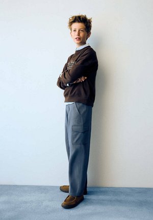 Mango Kids, KID - Cargo trousers - blue