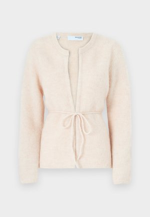 Selected Femme SLFSIA BELT  - Cardigan - birch