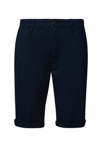 s.Oliver BERMUDA PHOENIX REGULAR FIT  TAILLE MI-HAUTE STRAIGHT LEG - Shorts - navy