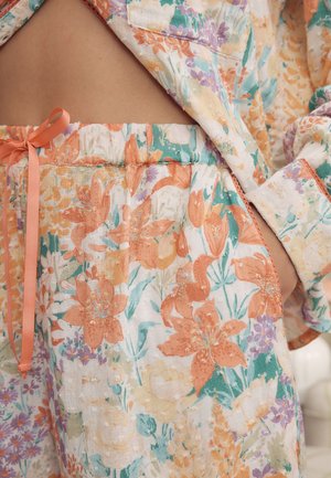 Laura Ashley, REGULAR FIT - DOBBY BUTTON THROUGH  - Pyjama set - multi everingham meadow