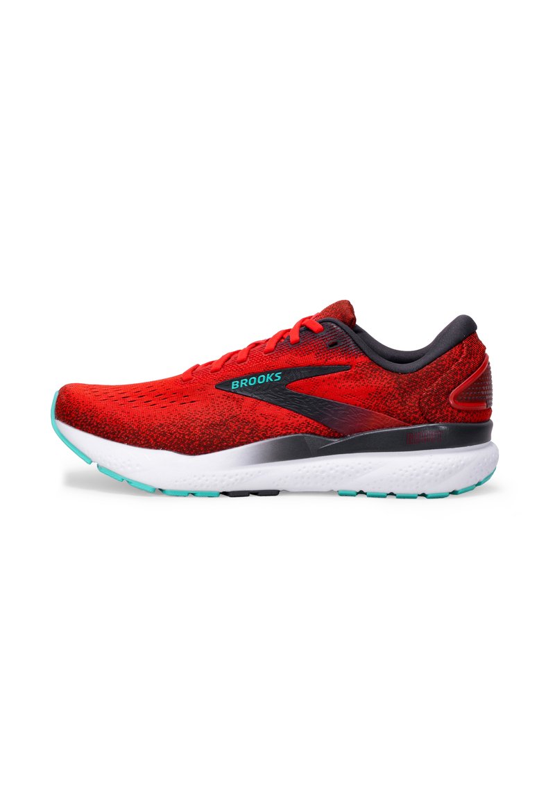 Brooks GHOST 16 - Väglöparskor - fiery red ebony cockatoo