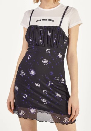 Bershka Robe de jour - dark blue