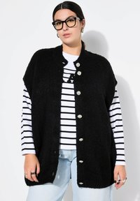 Studio Untold EXTRA  - Chaqueta de punto - black