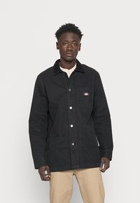 Dickies - UNLINED CHORE COAT - Kort kappa / rock -  black Miniatyrbild 1