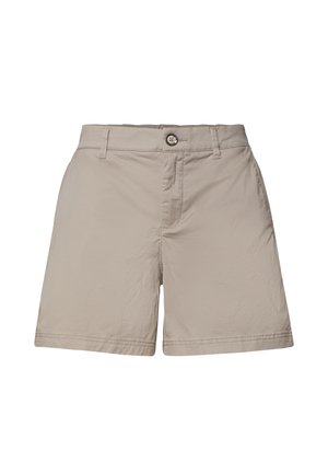 Street One, MID WAIST CHINO SHORTS IM CASUAL FIT - Shorts - buff grey