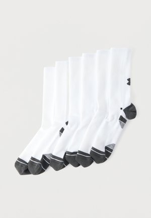 PERFORMANCE TECH UNISEX 6 PACK - Calcetines de deporte - white/jet gray