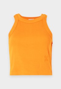 CROPPED RACER TANK - Top - pumpkin orange