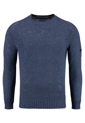 MST FINN ROUND - Strickpullover - derby blue