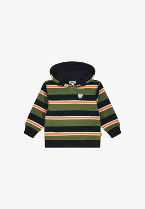 Steiff, SWEATSHIRT WINTER ADVENTURE - Kapuzenpullover - bronze green