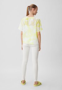 comma casual identity Blouse - helles zitrone