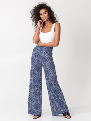 NINA - Trousers - dkblue